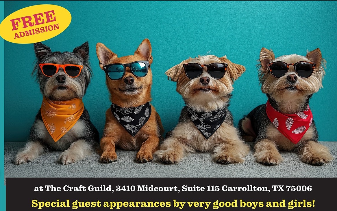 Paws, Pints, & Pottery Sat. 4/26 4-7pm
